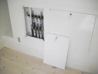 Vatten vaerme kopplings skap